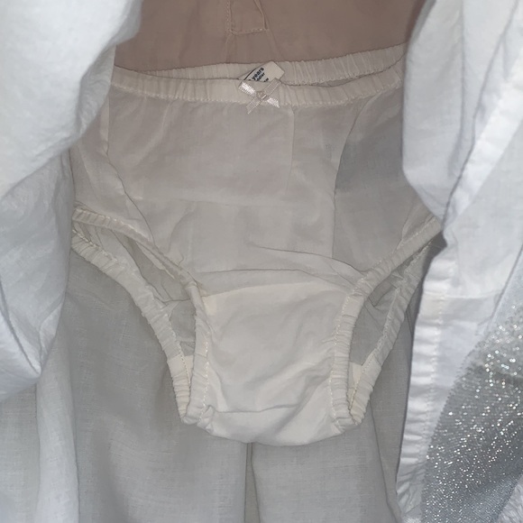 NWOT GAP Baby Lace & Tulle Dress 2 w/Bloomers - Picture 7 of 12